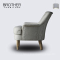 Italian design arm chair modern / round sofa chair